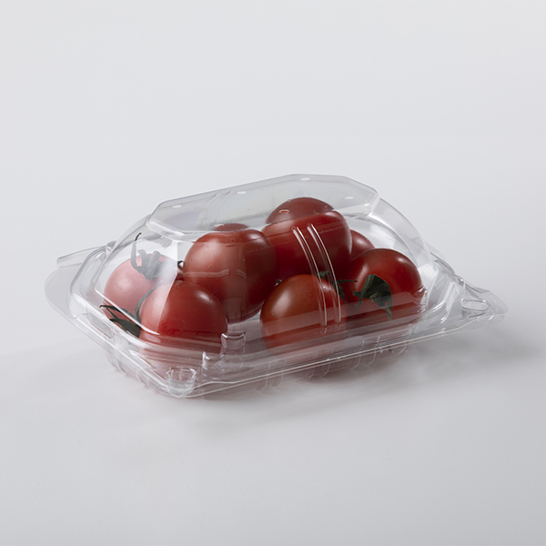 ミニトマト容器  フルーツドーム S 透明 134(110)✕101(76)✕52 1ケース1200枚入