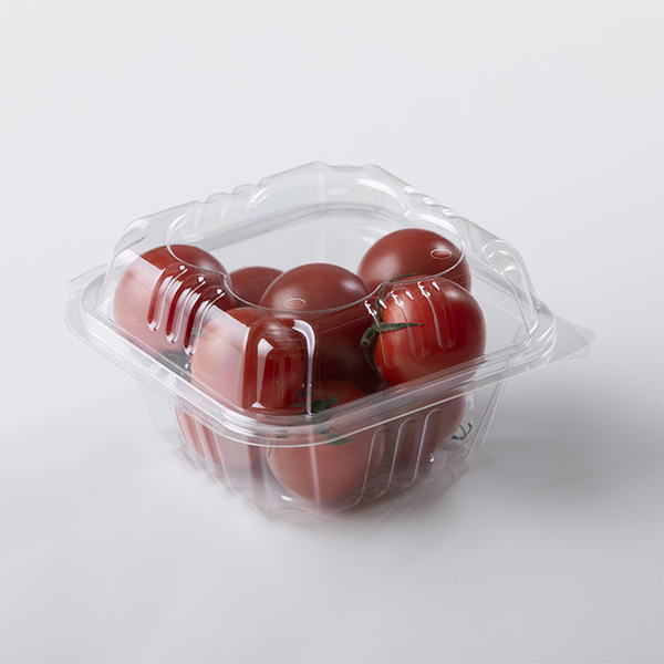 ミニトマト容器 クロバー 150 透明 103(85)✕103(85)✕58 1ケース1500枚入